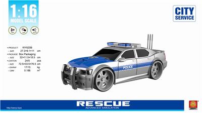 1-16 POLICE CAR - OBL848218