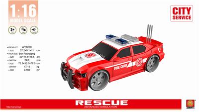 1-16 POLICE CAR - OBL848219