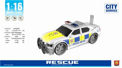 1-16 POLICE CAR - OBL848220