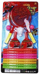 SPIDER MAN HULA HOOP AND RACKET AND PING PONG RACKET 3 IN 1 - OBL848461