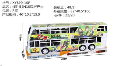 INERTIA BEN10 DOUBLE DECK BUS - OBL848500