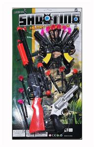 SOFT SHOT SHOTGUN WITH THREE REVOLVERS - OBL848827