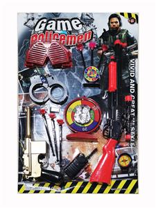 POLICE SUIT FOR SOFT SHOT SHOTGUN WITH BARGE SHELL PISTOL - OBL848835