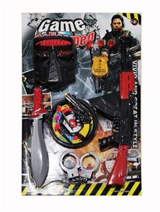 AK软弹枪配刀面具警察套装 - OBL848839