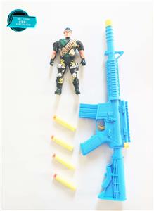 软弹枪M14配配大军人警察套装 - OBL848851