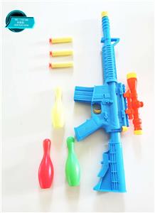 SOFT GUN M14 WITH BOWLING BALL SHOOTING SUIT - OBL848853