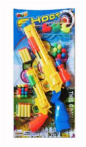 SOFT SHOT GUN WITH LEFT WHEEL SHOOTING SUIT - OBL848872