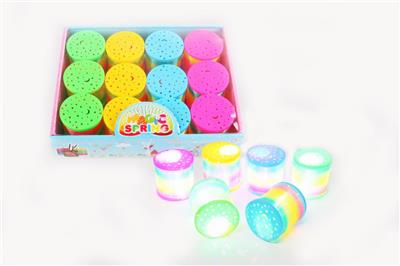 12 3D PROJECTED RAINBOW RINGS - OBL849617