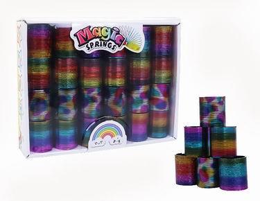 24 HOT RAINBOW RINGS - OBL849648