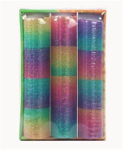 12 GOLDEN ONION RAINBOW RINGS - OBL849665