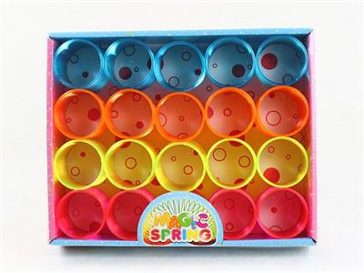 20 4-COLOR TRANSPARENT RAINBOW RINGS - OBL849726