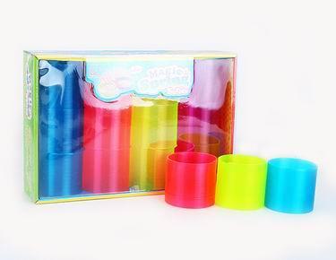 12 TRANSPARENT RAINBOW CIRCLES - OBL849757