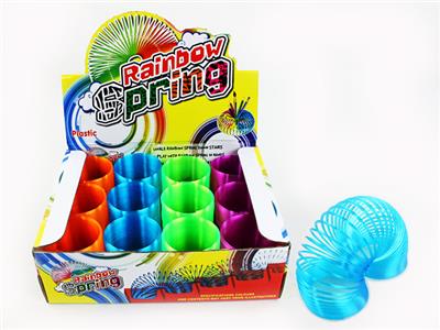 12只4色透明彩虹圈 - OBL850058