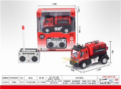 1：64四通遥控水罐消防车（欧式） - OBL851356