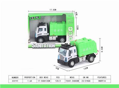 1：64回力欧式环卫垃圾车 - OBL851470