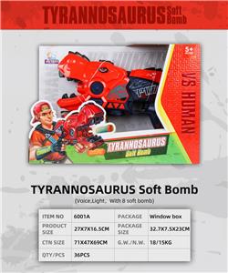 Tyrannosaurus Rex soft bullet gun - OBL851573