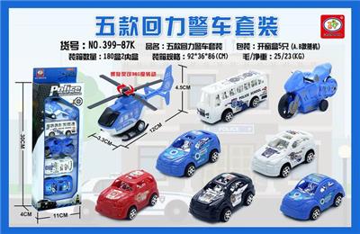 小警车回力套装  A B款随机 - OBL851721