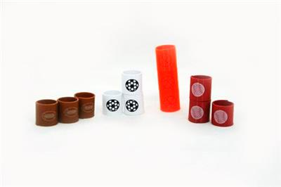 12 PRINTED SPORTS BALLS - OBL851829