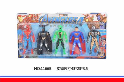 FIVE SUPERMAN WITH LIGHTS - OBL852219