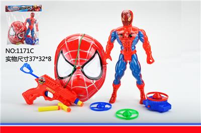 RED SPIDER MAN SUIT WITH LIGHT - OBL852243