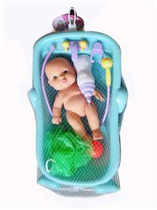 BATH 8 INCH GLUE DOLL SET - OBL852503