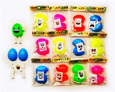 DIY自装玩具.表情蛋（7件套庄） - OBL852522