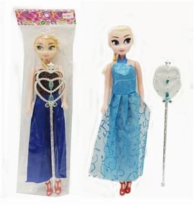 11.5-Inch evening empty ice doll with fairy stick - OBL852779