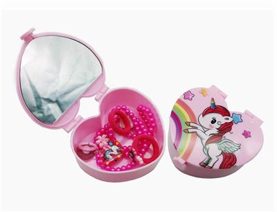 SMALL COSMETIC BOX JEWELRY SET - OBL852896