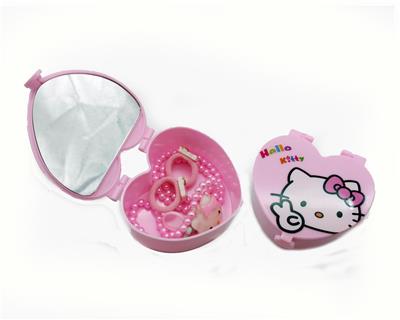 SMALL COSMETIC BOX JEWELRY SET - OBL852898