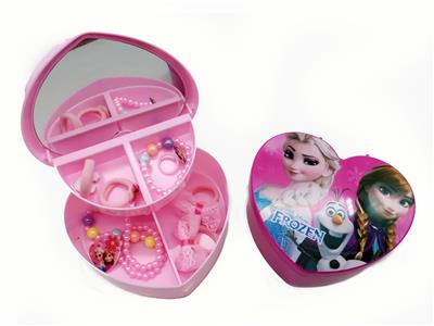 TWO-STORY COSMETIC BOX JEWELRY SET - OBL852900