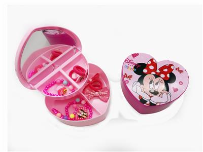 TWO-STORY COSMETIC BOX JEWELRY SET - OBL852903