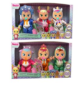 5.5 INCH GLUE UNICORN CRYING DOLL - OBL853459