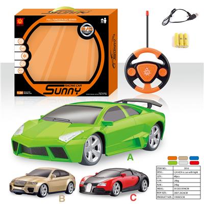 1:24四通遥控车 - OBL853641
