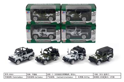 1:32 ALLOY RETURN MILITARY LAND ROVER, SHEPHERD - OBL853696