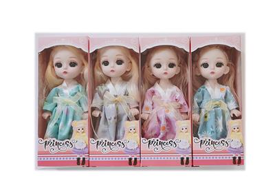 6 FULL BODY LIVE HAND PRINCESS LAURIE FASHION 4 DRESSES MIX - OBL853754