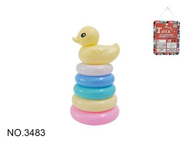 FIVE-LAYER BLOW-UP RING (BIG YELLOW DUCK) MAKALONG COLOR - OBL853944