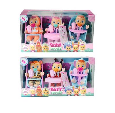 6-INCH ENAMEL UNICORN CRYING DOLL - OBL854454