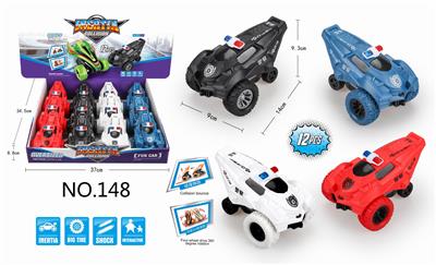 INERTIAL 360 DEGREE ROTATING POLICE CAR - OBL854708