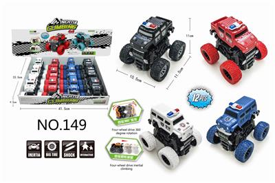 DOUBLE INERTIA ROTATION STUNT POLICE CAR - OBL854710