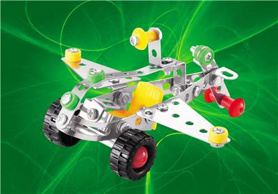 不锈钢智力自装飞机 - OBL854725