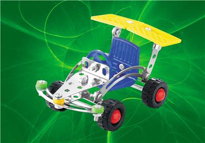 不锈钢智力自装四轮方程车 - OBL854727