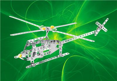 不锈钢智力自装飞机 - OBL854739