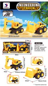 滑行挖土车+推土车 - OBL854882