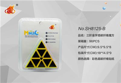 THIRD ORDER CARBON FIBER STICKER MAGIC CUBE - OBL854986