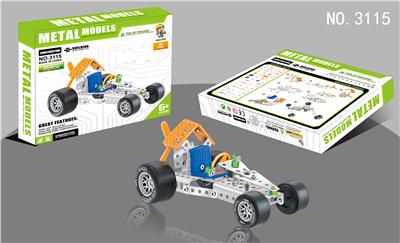 金属智力自装四驱车铁片数量92PCS - OBL855120