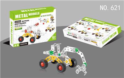金属智力自装挖土机 铁片数量73PCS - OBL855129