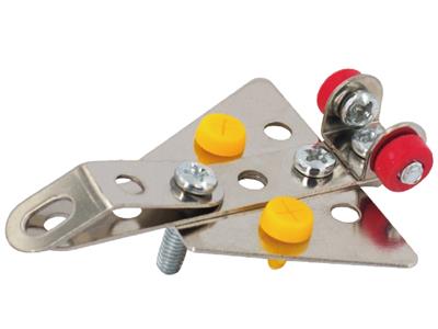 金属积木智力自装飞机   18PCS - OBL855141