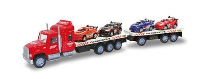 INERTIAL TOW TRUCK 2 FLAT PLATES (CARRYING 4 CARS) - OBL855154