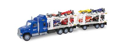 2 INERTIA DOUBLE DECK TRACTOR (CARRYING 4 RACING CARS AND 4 F1) - OBL855160
