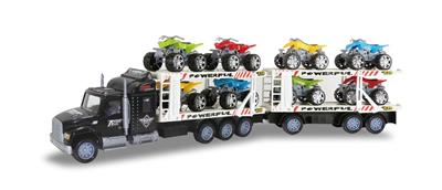 2 INERTIA DOUBLE DECK TRACTOR (CARRYING 8 BEACH MOTORCYCLES) - OBL855165